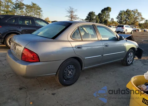 2004 Nissan Sentra 1.8 from USA, damaged, VIN 3N1CB51D44L907822